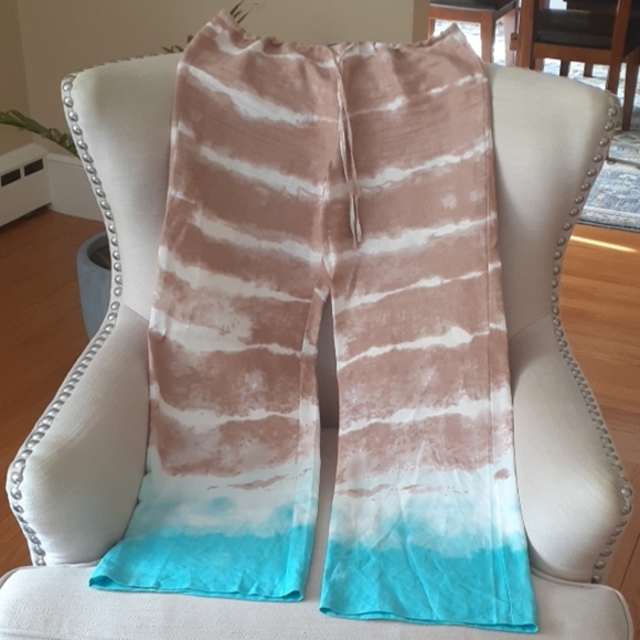 Tie dye linen pants - Picture 1 of 1